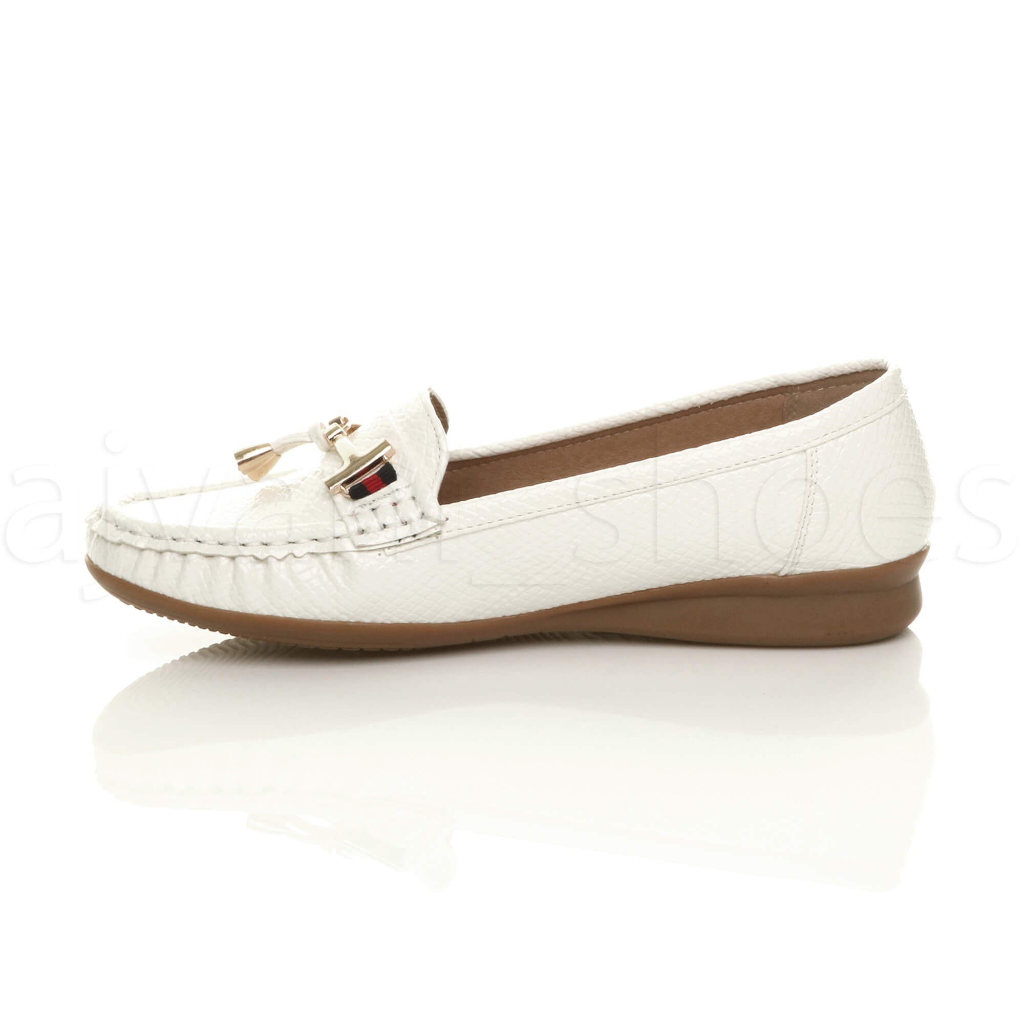 moccasins with wedge heel