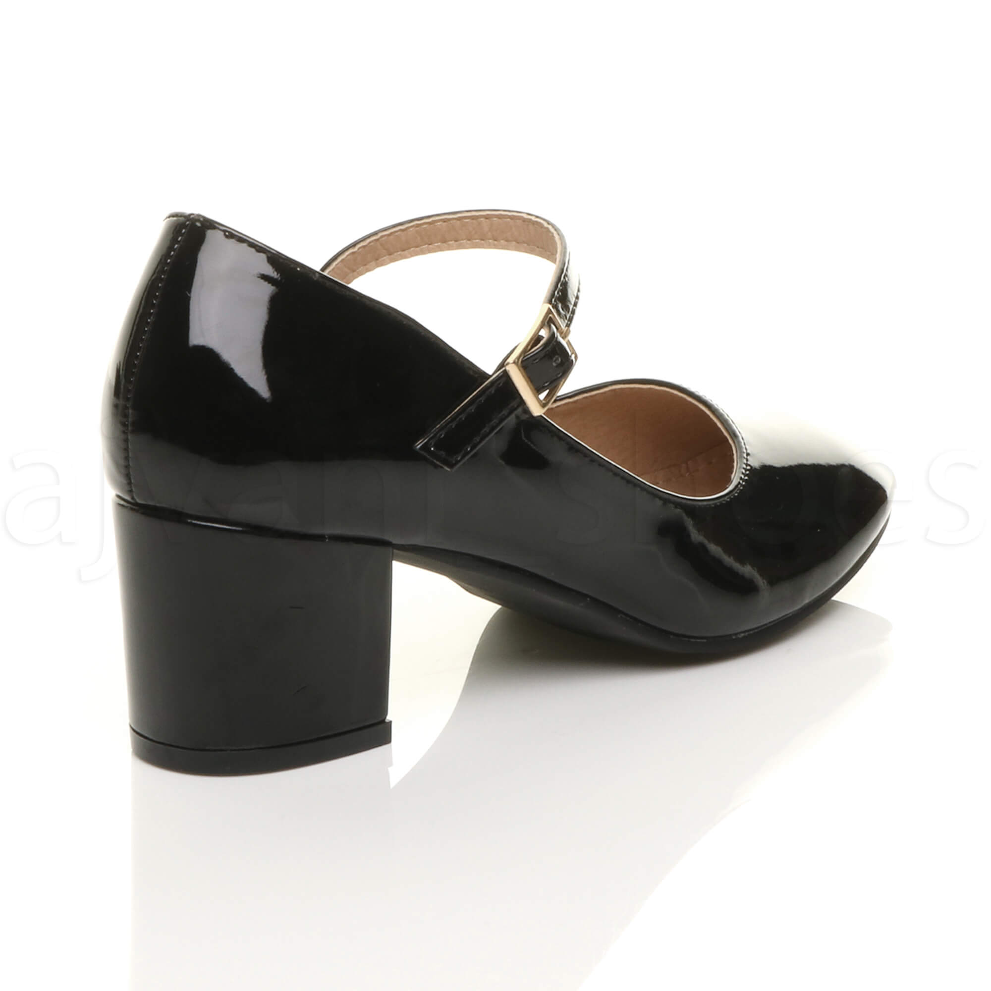 DAMEN DAMEN MITTELBLOCK ABSATZRIEMEN ARBEIT ABEND PARTY MARY JANE GERICHTSSCHUHE GRÖSSE - Bild 11 von 127