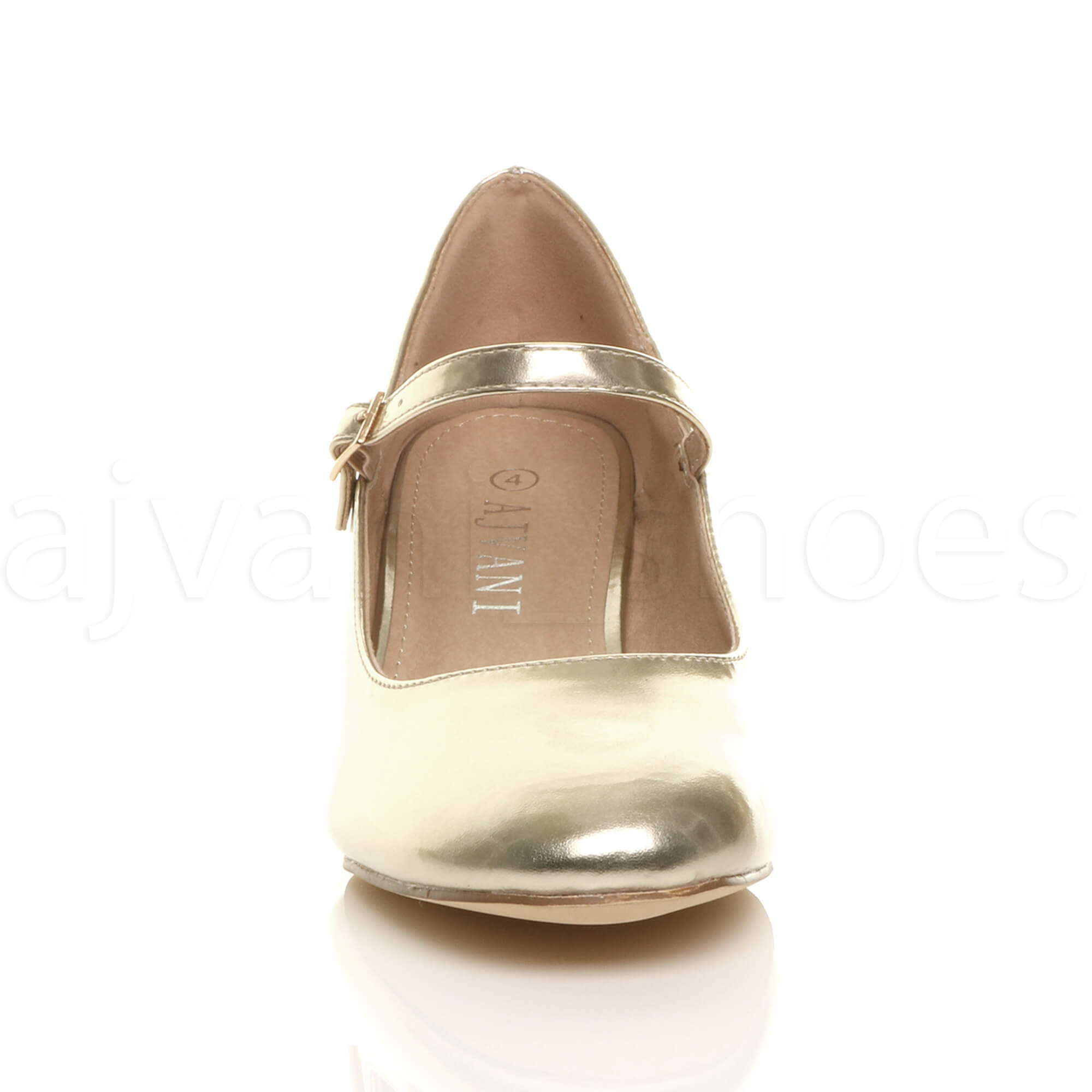 DAMEN DAMEN MITTELBLOCK ABSATZRIEMEN ARBEIT ABEND PARTY MARY JANE GERICHTSSCHUHE GRÖSSE - Bild 37 von 127