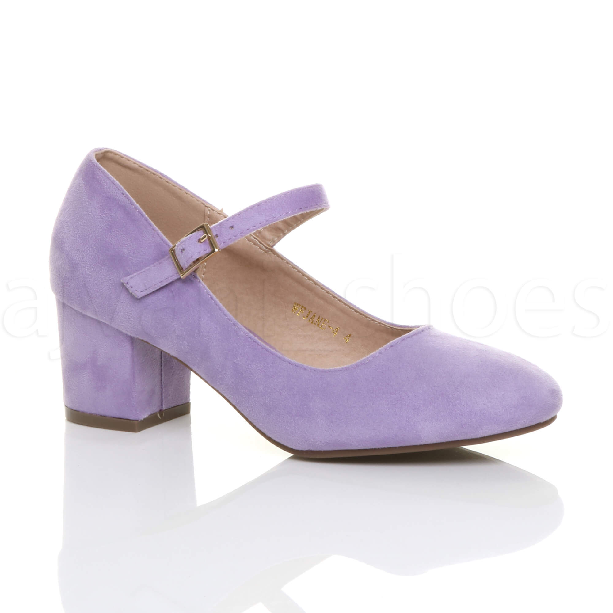 DAMEN DAMEN MITTELBLOCK ABSATZRIEMEN ARBEIT ABEND PARTY MARY JANE GERICHTSSCHUHE GRÖSSE - Bild 50 von 127