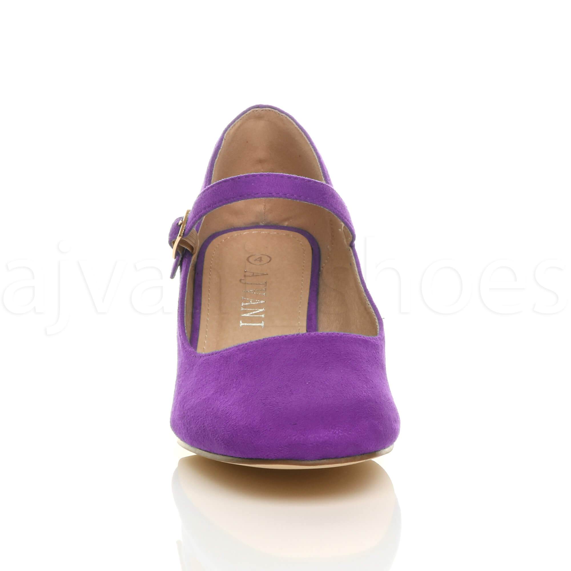 DAMEN DAMEN MITTELBLOCK ABSATZRIEMEN ARBEIT ABEND PARTY MARY JANE GERICHTSSCHUHE GRÖSSE - Bild 91 von 127