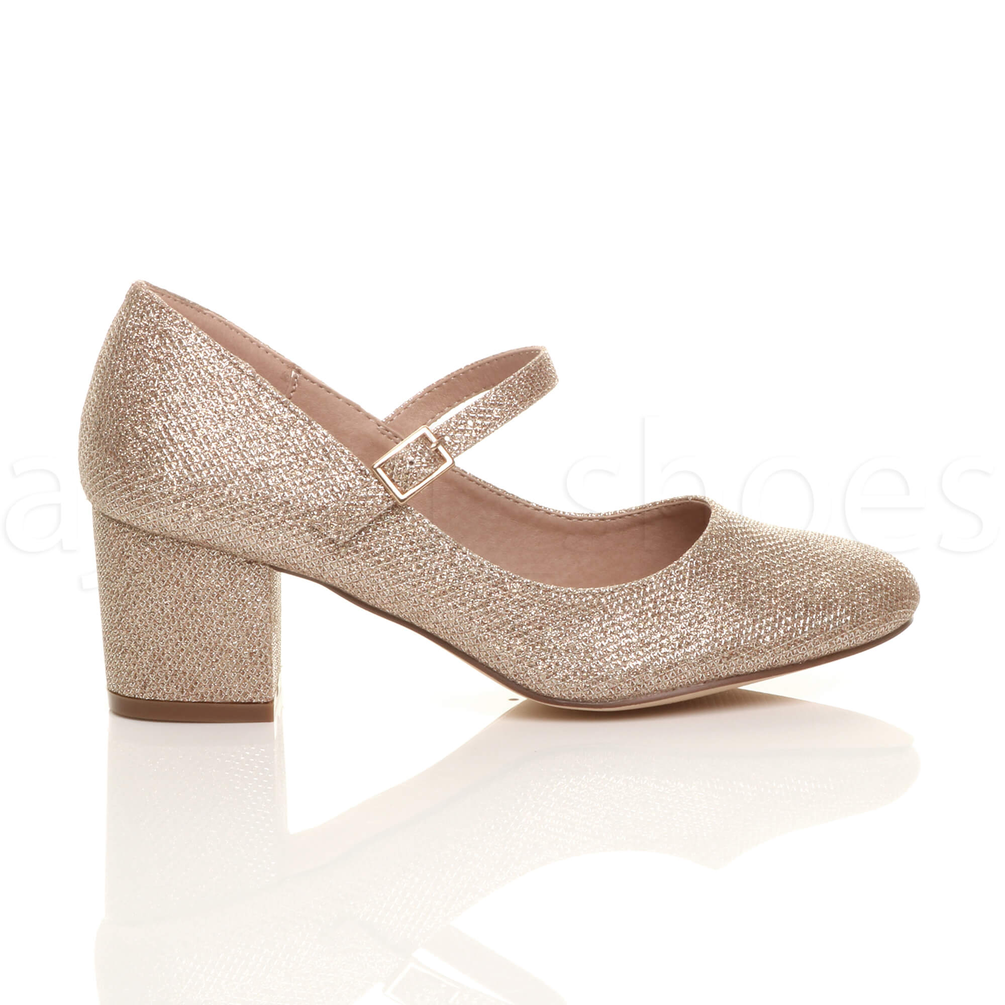 DAMEN DAMEN MITTELBLOCK ABSATZRIEMEN ARBEIT ABEND PARTY MARY JANE GERICHTSSCHUHE GRÖSSE - Bild 99 von 127