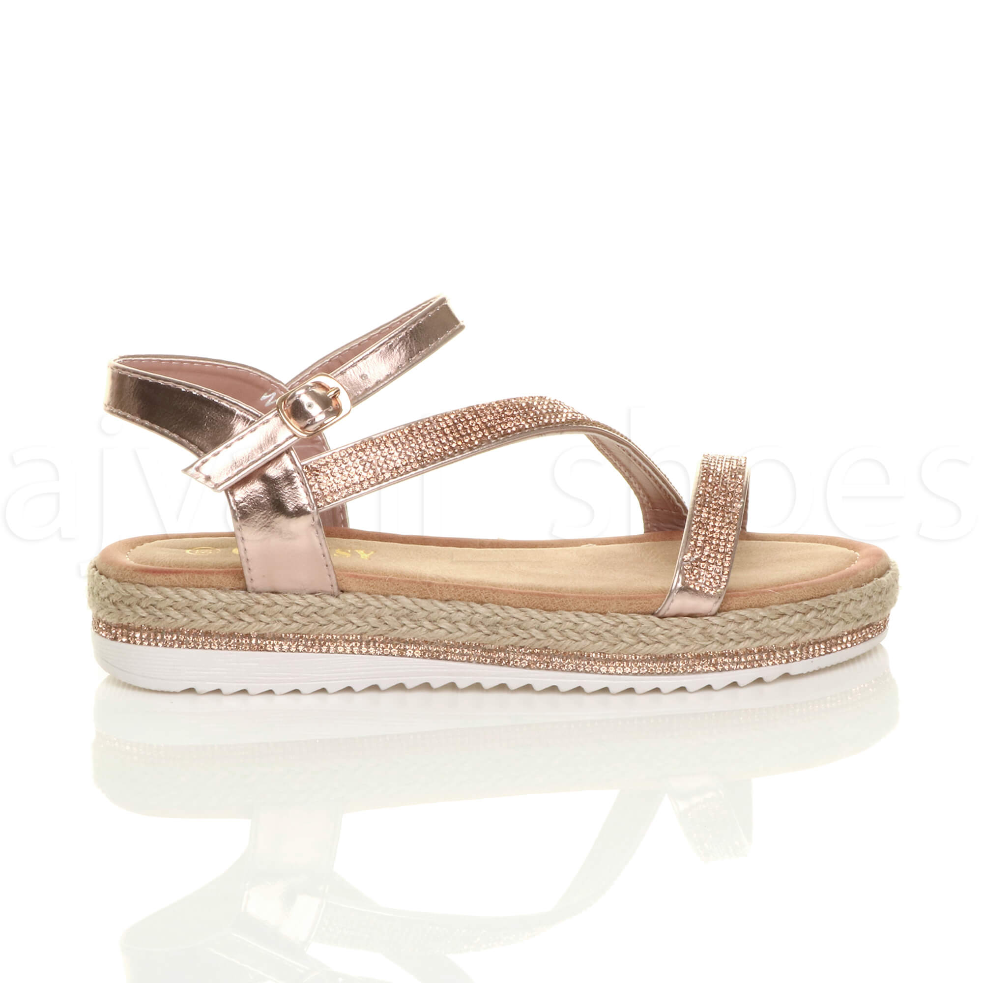 platform strappy espadrilles