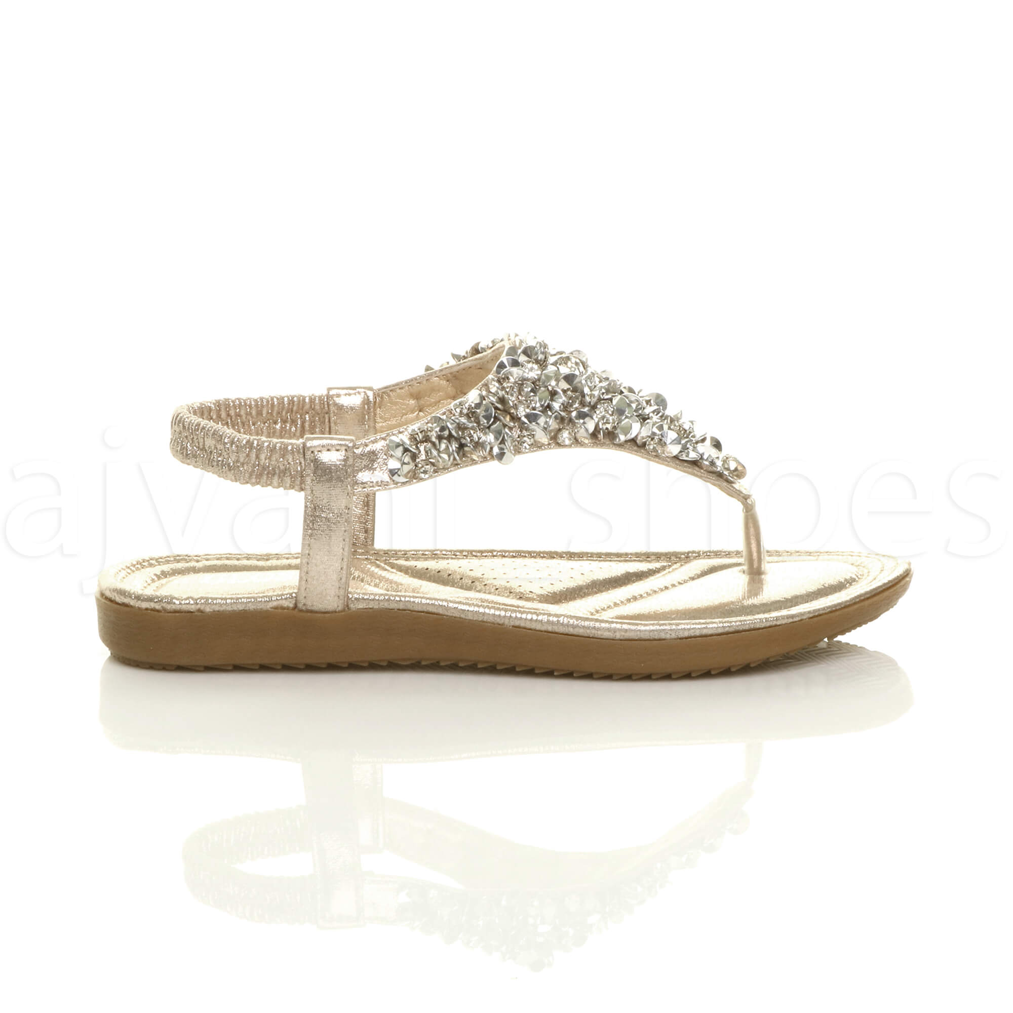 WOMENS LADIES LOW Heel Wedge Slingback Comfort T-Bar Diamante Sandals Size 3 36 $9.21 - PicClick