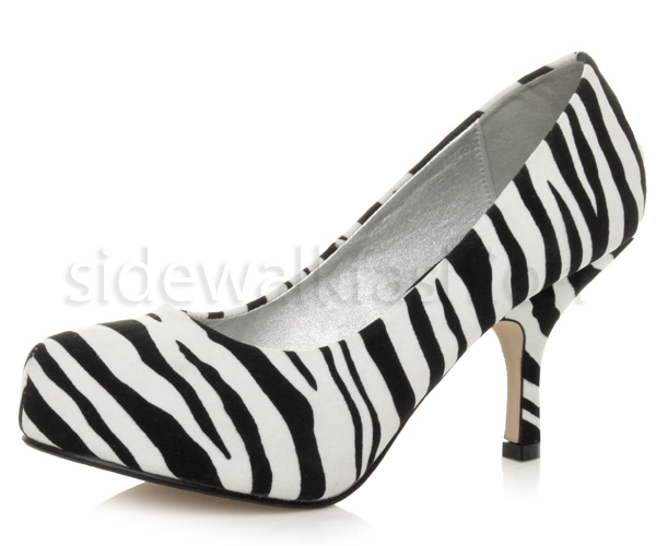 Womens ladies low mid heel concealed platform work party court shoes pumps size - Picture 129 of 136