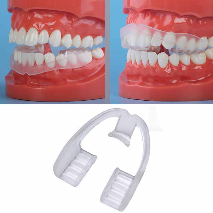 Silicone Dental Mouth Guard Bruxism Sleep Aid Night Teeth Tooth