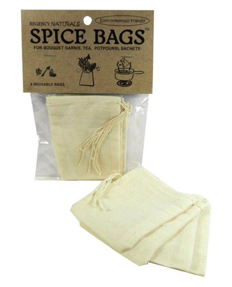 Regency Naturals 100 Reusable Spice Bags Pack of 4 Bouquet Garni Tea Pot Pourri eBay