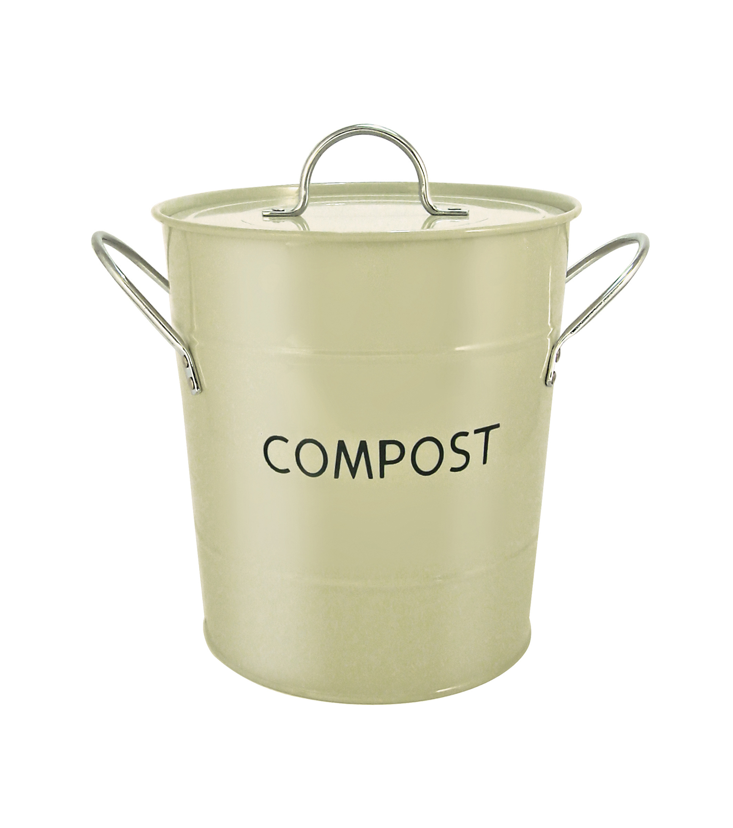 Eddingtons Sage Green Indoor Worktop Waste Compost Pail Bucket Bin