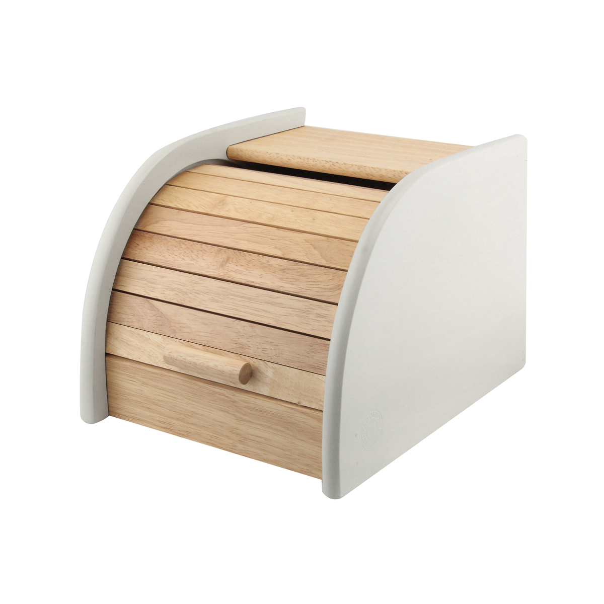 Apollo Mini Bread Bin, Grey Kitchen Storage Small Space Saving