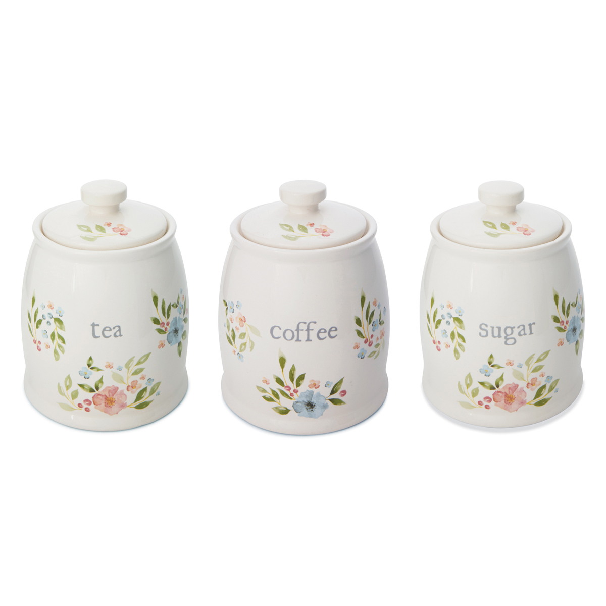 Sugar sets. Набор банок для кухни haunted homeware: sugar\ coffee\ tea.