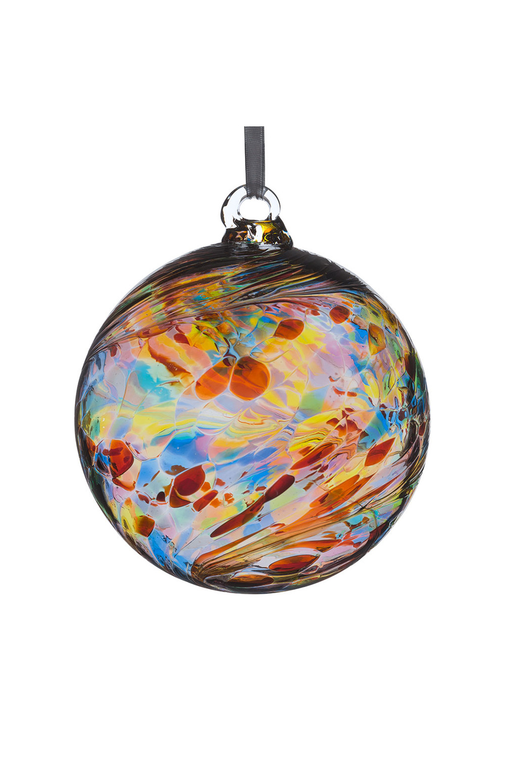Corazón de cristal de amistad 8 cm cristal multicolor por Sienna