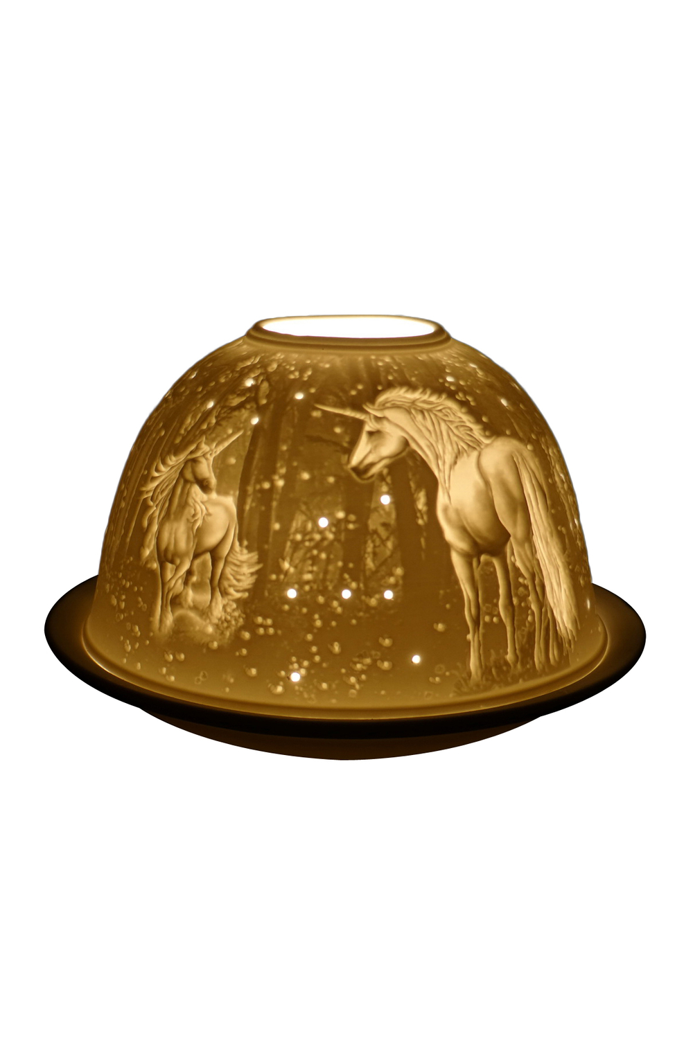 Light Glow DOME Tea Light Holder Irlande photophore bougeoir décoration maison