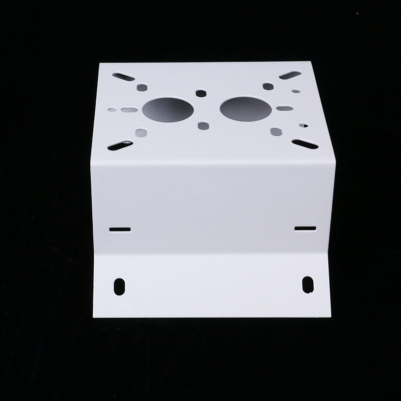 2Pcs PTZ Corner Mount Bracket For Camera CCTV PTZ Beige Bracket Metal