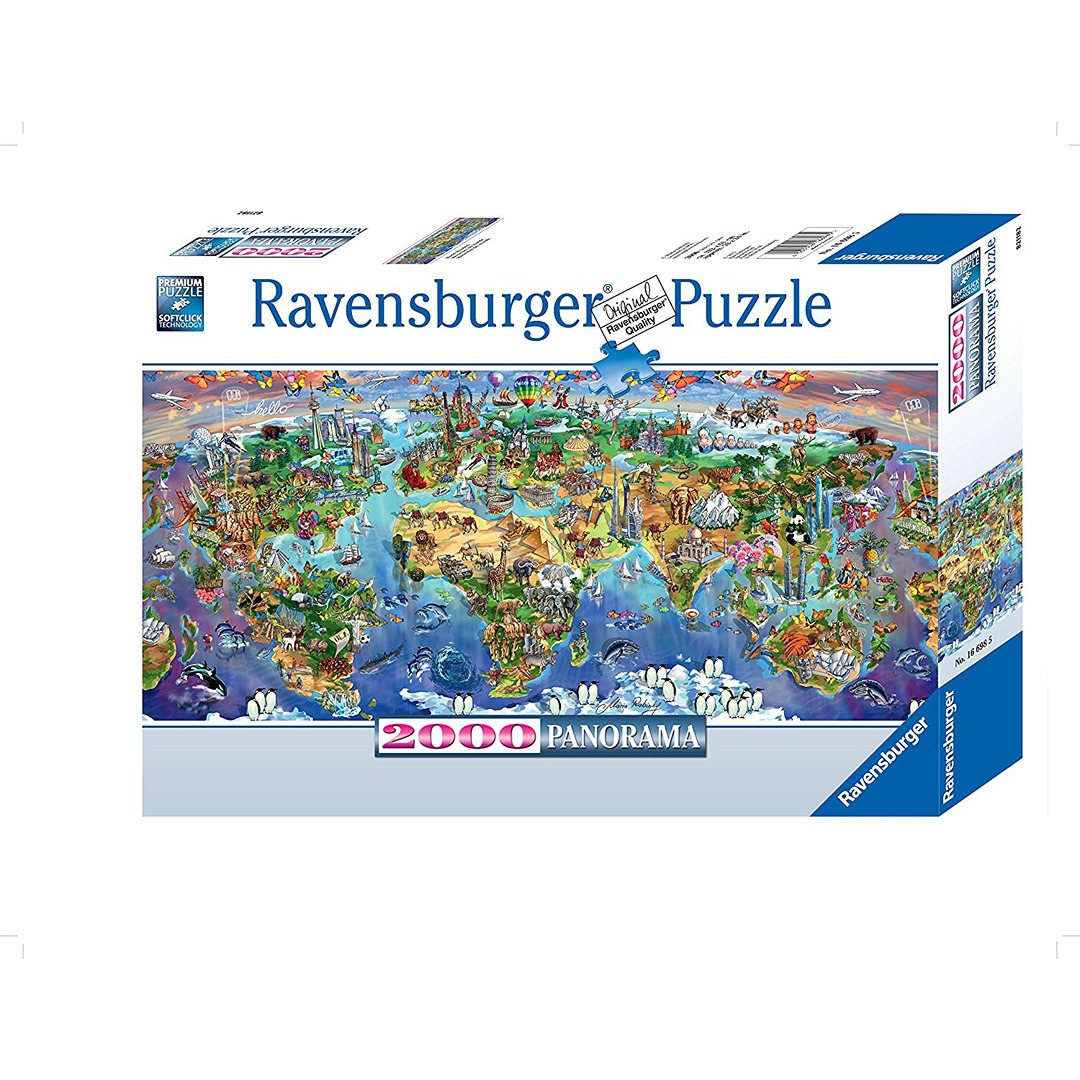 Ravensburger World Wonders Panoramic 2000pc Jigsaw puzzle eBay