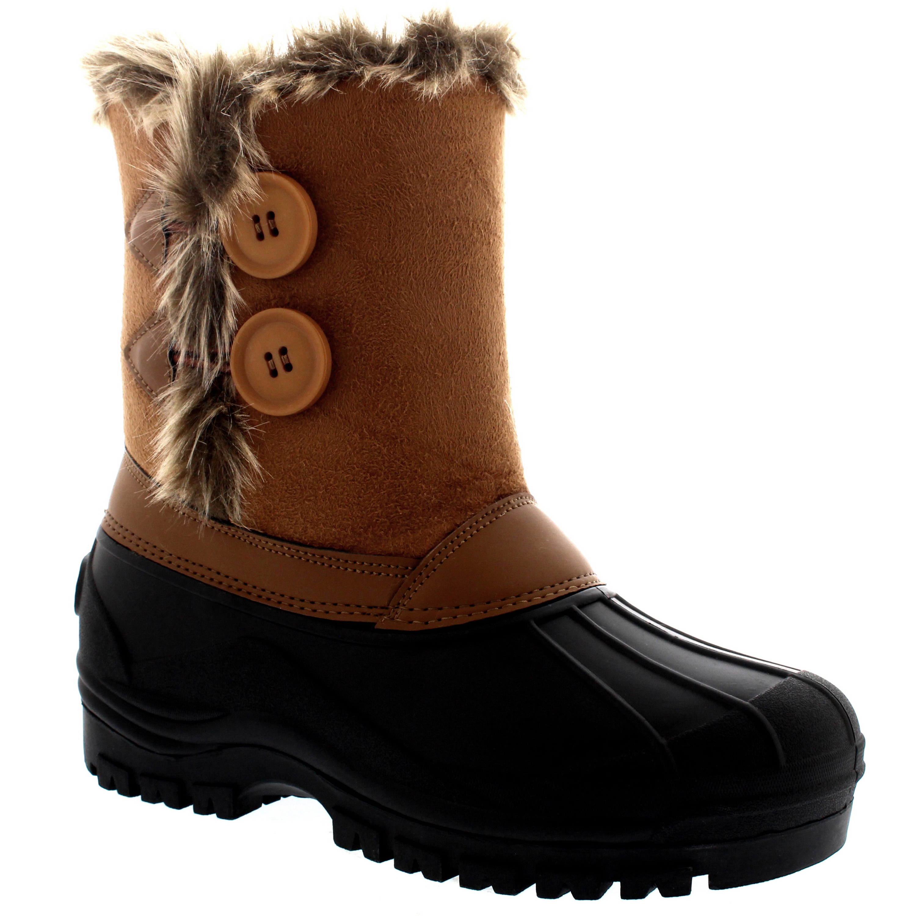 womens duck boots with fur