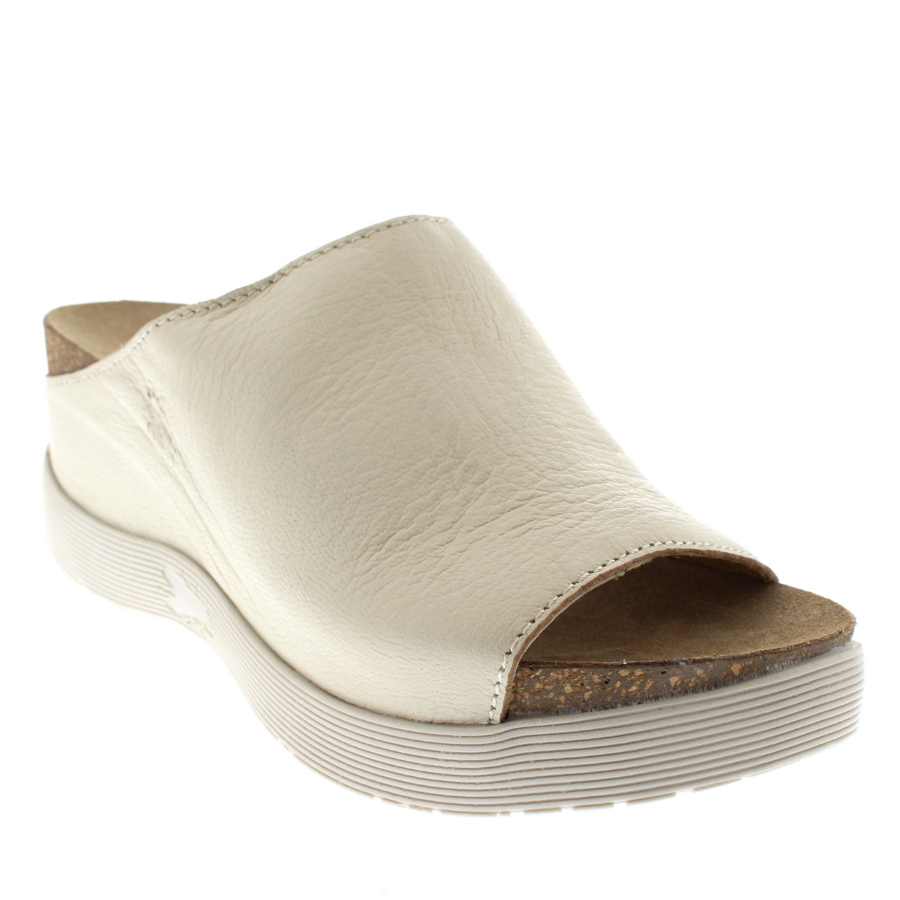 Womens Fly London Wigg Mousse Sandals Open Toe Leather Mules Wedge Heel US 5-11 | eBay