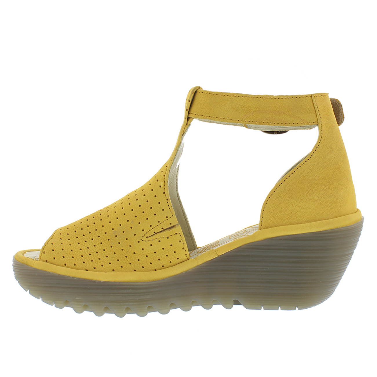 fly london perforated wedge