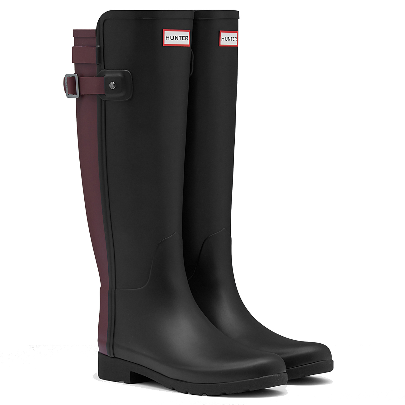 hunter refined back strap boots