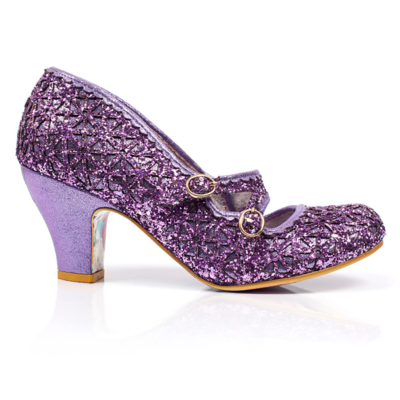 femmes femmes femmes Irregular Choice Dazzle Dance Buckle Glitter Velvet Court chaussures US 5.5-11 44aa83 femmes femmes femmes Irregular Choice Dazzle Dance Buckle Glitter Velvet Court chaussures US 5.5-11 44aa83