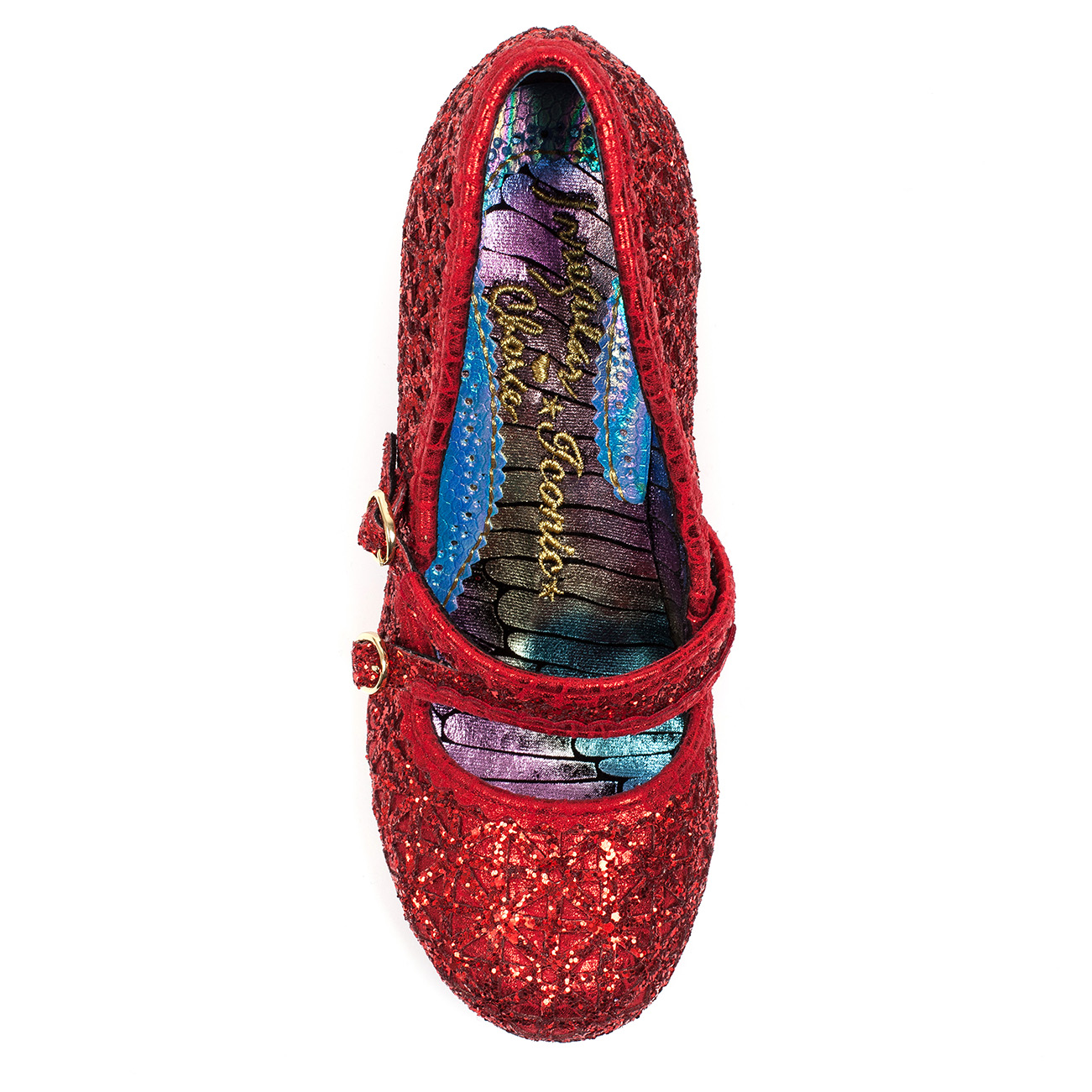 femmes femmes femmes Irregular Choice Dazzle Dance Buckle Glitter Velvet Court chaussures US 5.5-11 44aa83 femmes femmes femmes Irregular Choice Dazzle Dance Buckle Glitter Velvet Court chaussures US 5.5-11 44aa83