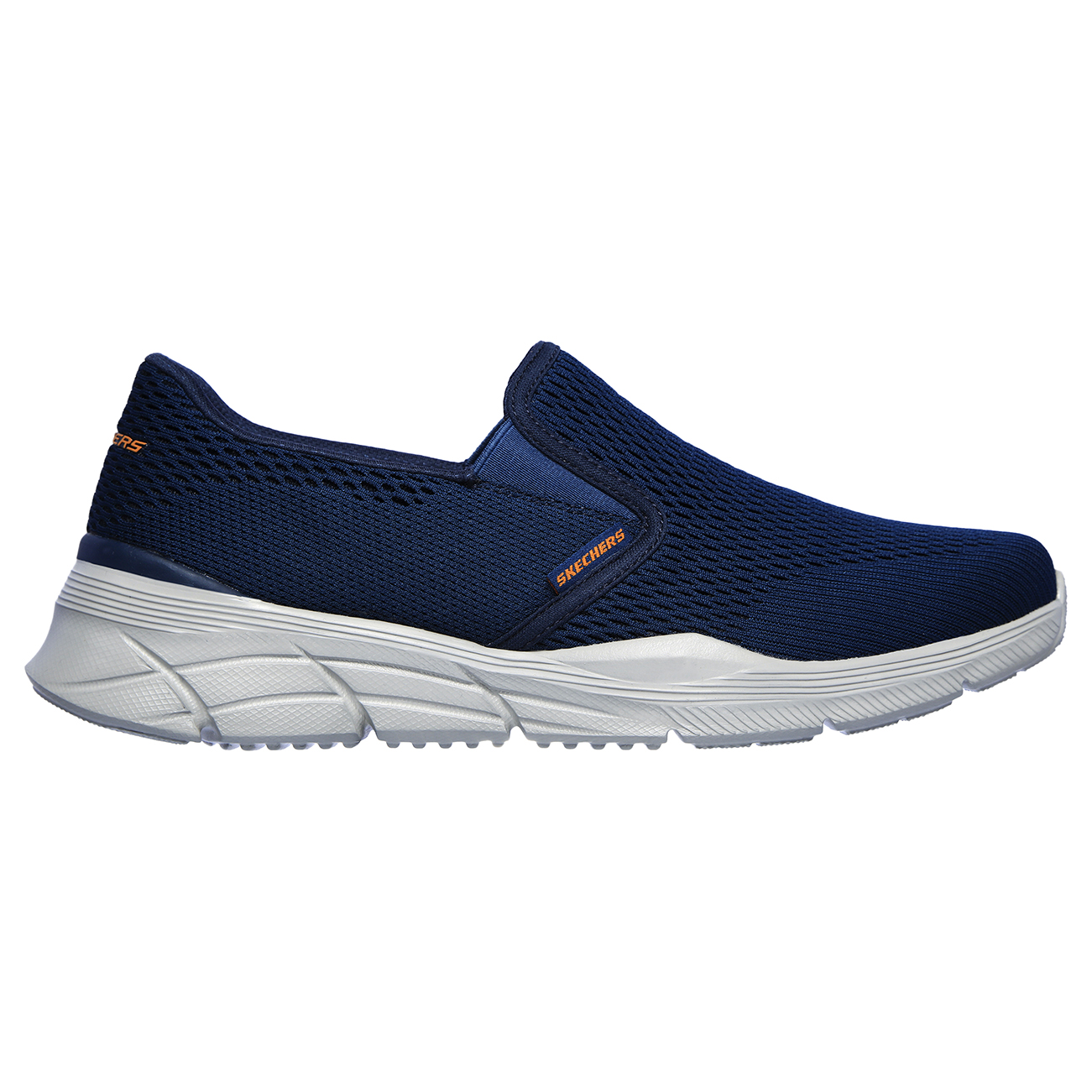 skechers knit mesh slip on trainer