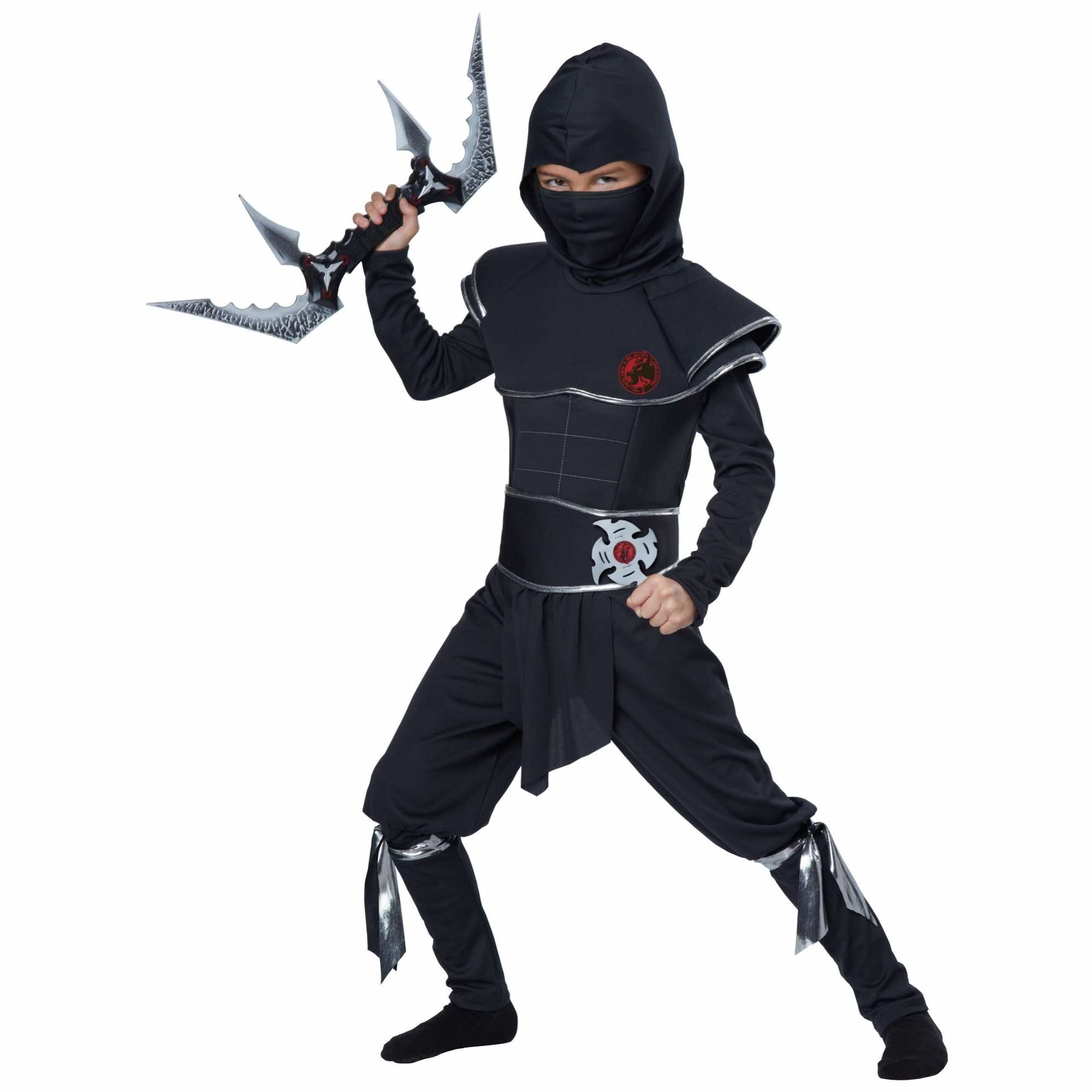 Ninja Warrior Black Stealth Japanese Assassin Book Week Boys Costume eBay