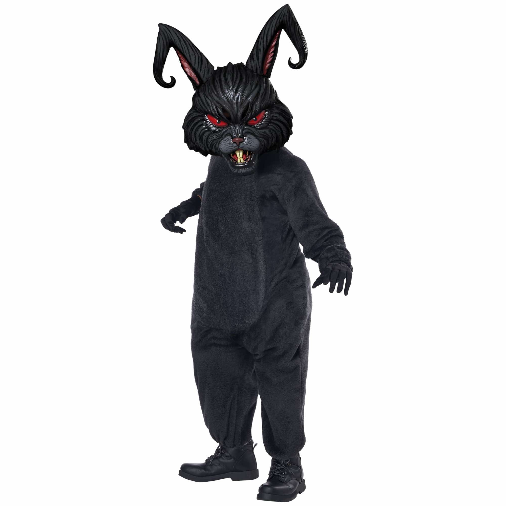 Bad Hare Day Fierce Rabbit Bunny Horror Scary Halloween Boys Costume M