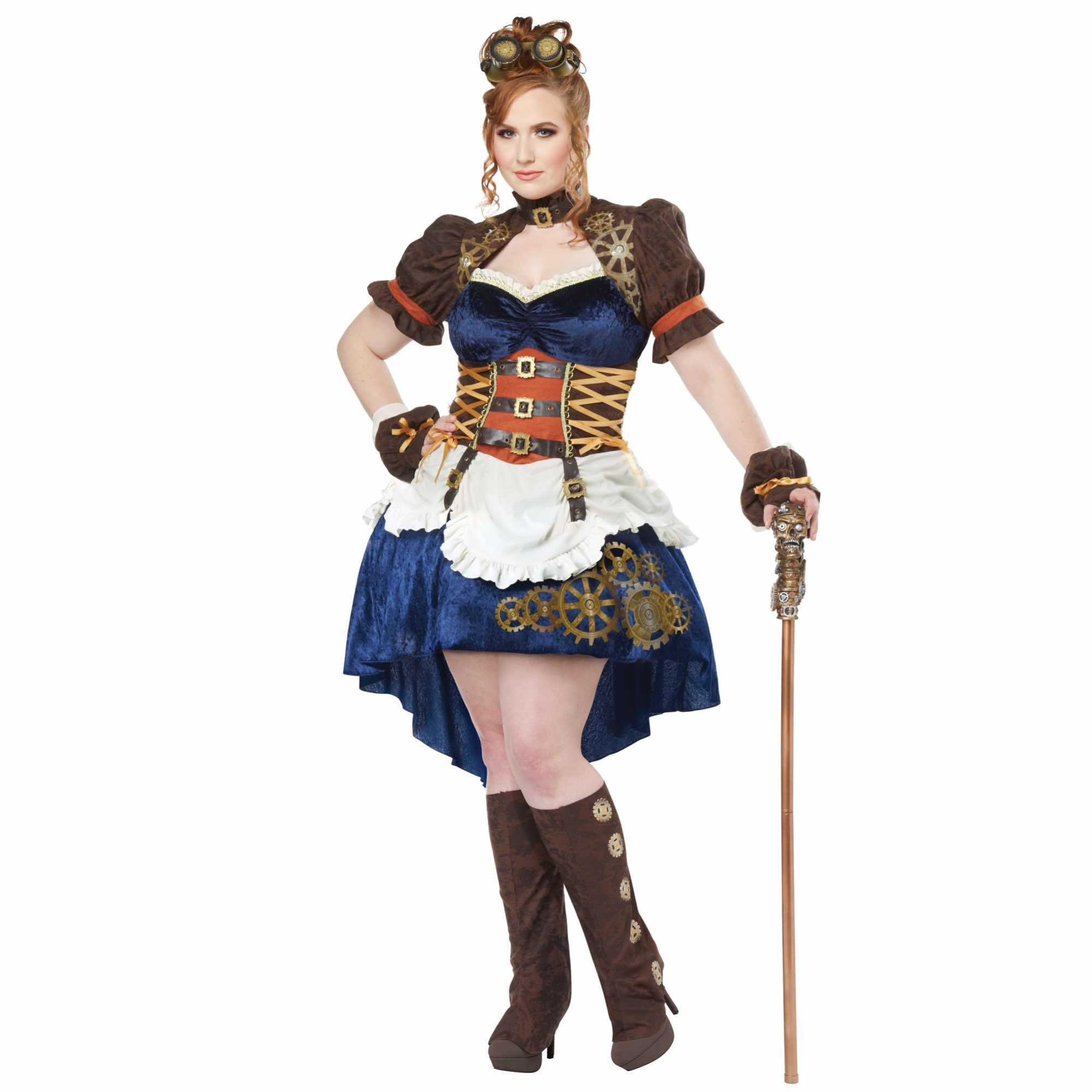 Steampunk Fantasy Victorian Western 19th Science Fiction Womens Costume - additional image