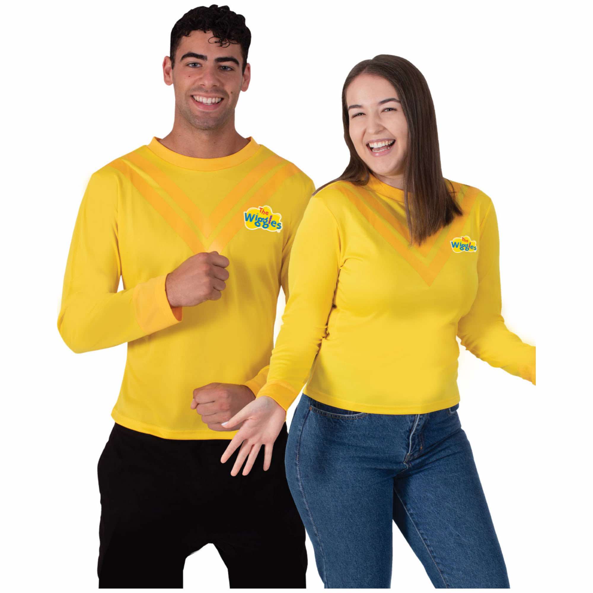 Yellow Wiggle Tsehay The Wiggles Adult Unisex Womens Mens Costume Shirt Top - Picture 3 of 4