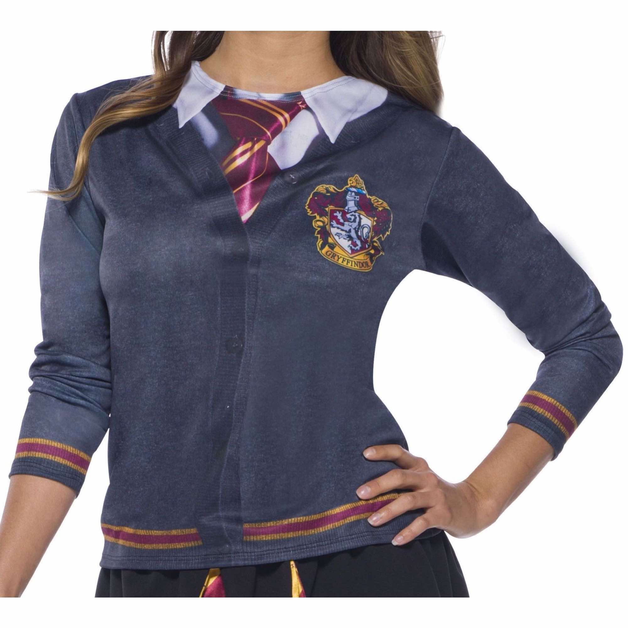 Gryffindor Harry Potter Movie Licensed Book Week Teen Womens Costume Top - Picture 8 of 9