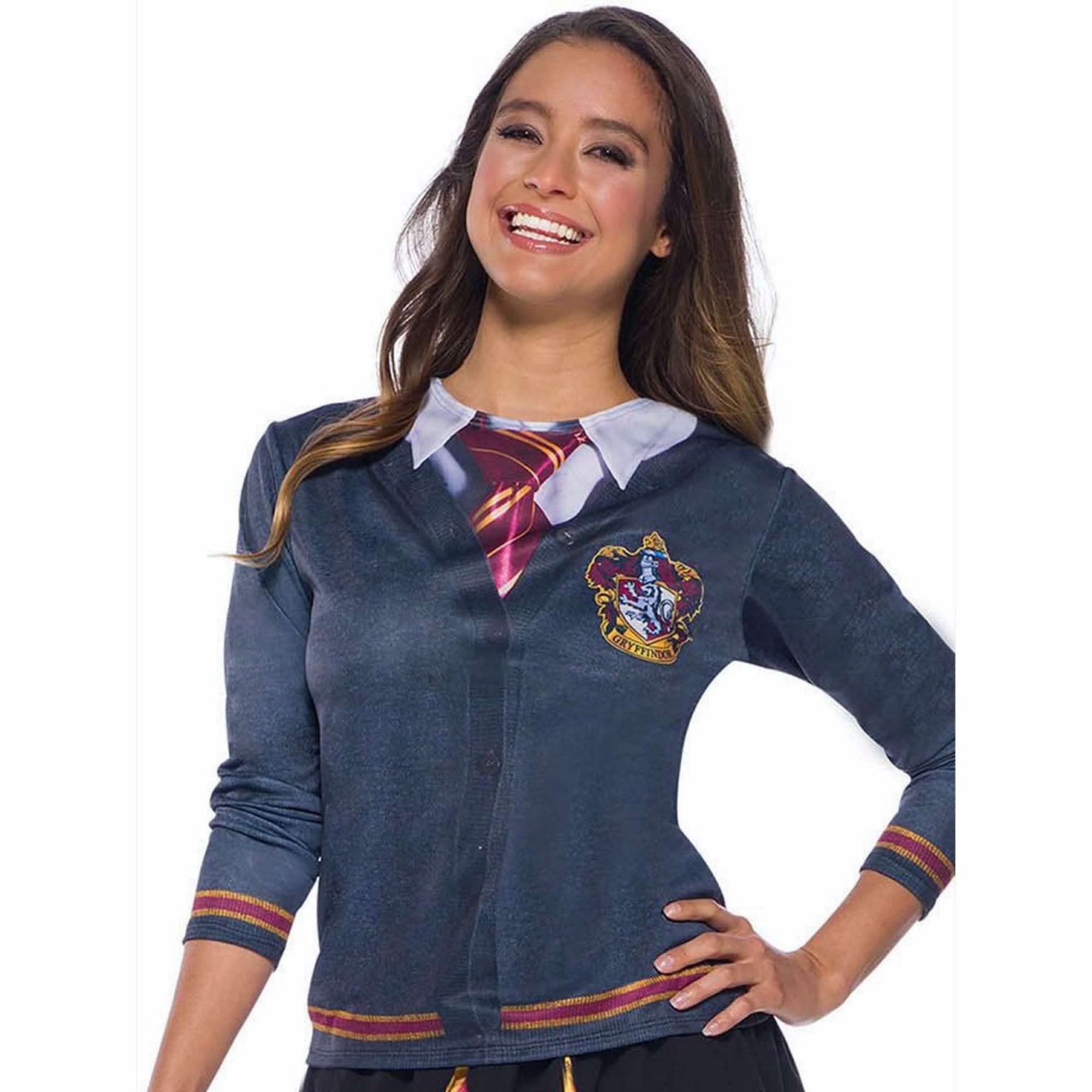 Gryffindor Harry Potter Hermione Granger Book Week Child Girls Costume Top - Picture 6 of 10