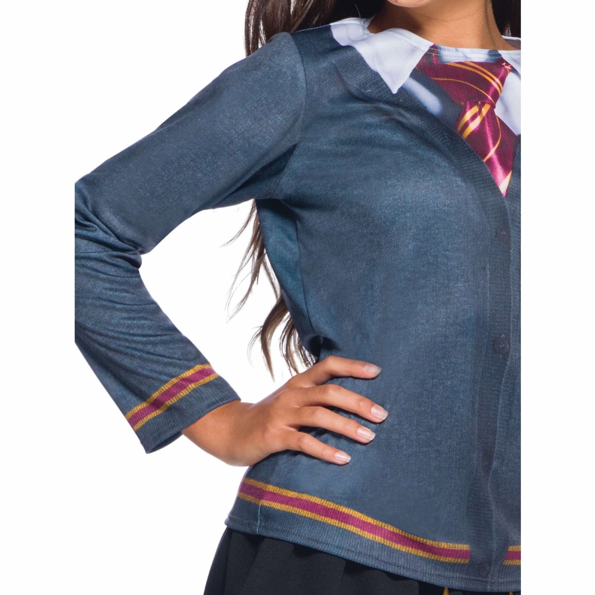 Gryffindor Harry Potter Hermione Granger Book Week Child Girls Costume Top - Picture 7 of 10