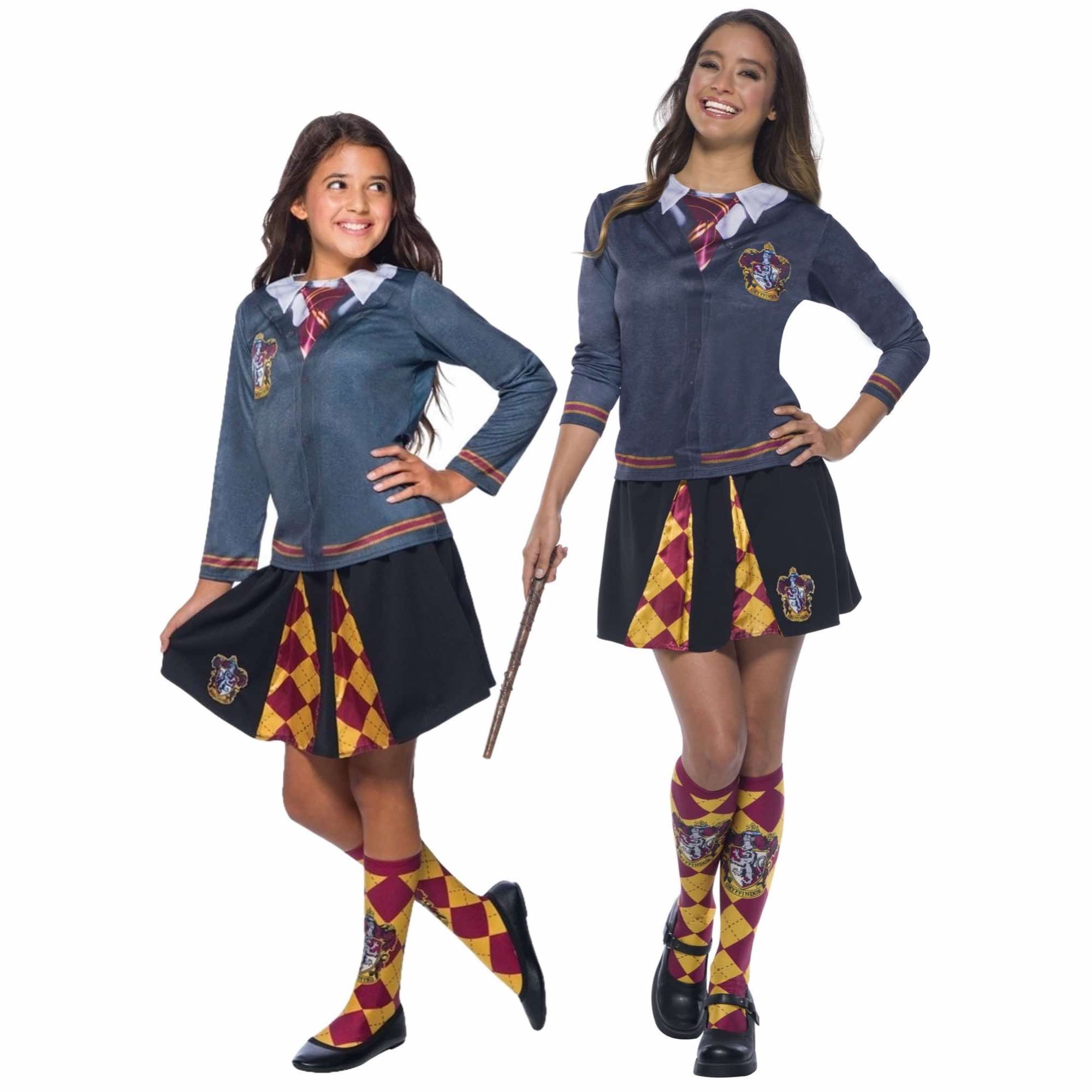 Gryffindor Harry Potter Hermione Granger Book Week Child Girls Costume Top - Picture 10 of 10