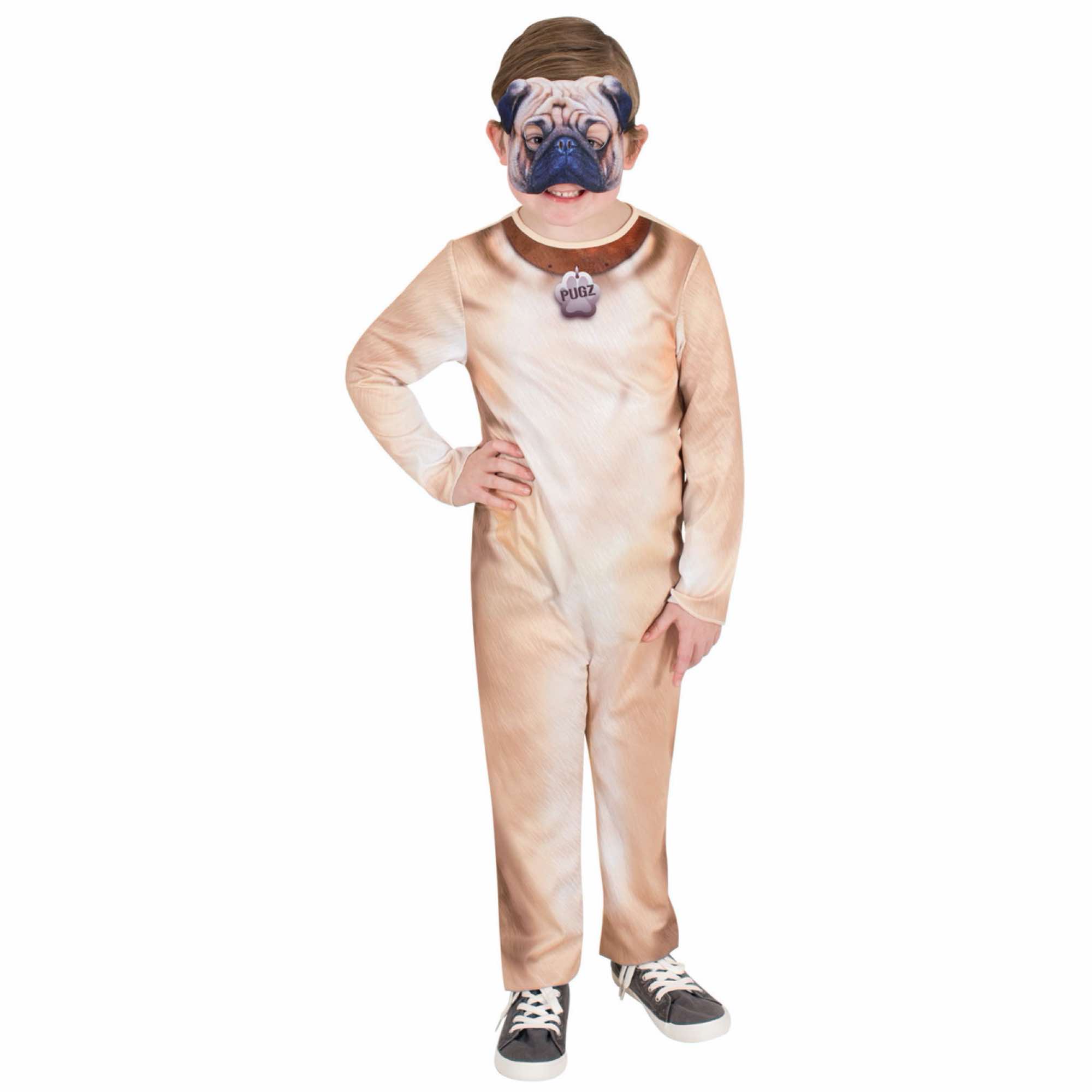 Pug Puppy Dog Animal Pet Book Week Unisex Girls Boys Costume - Picture 6 of 9