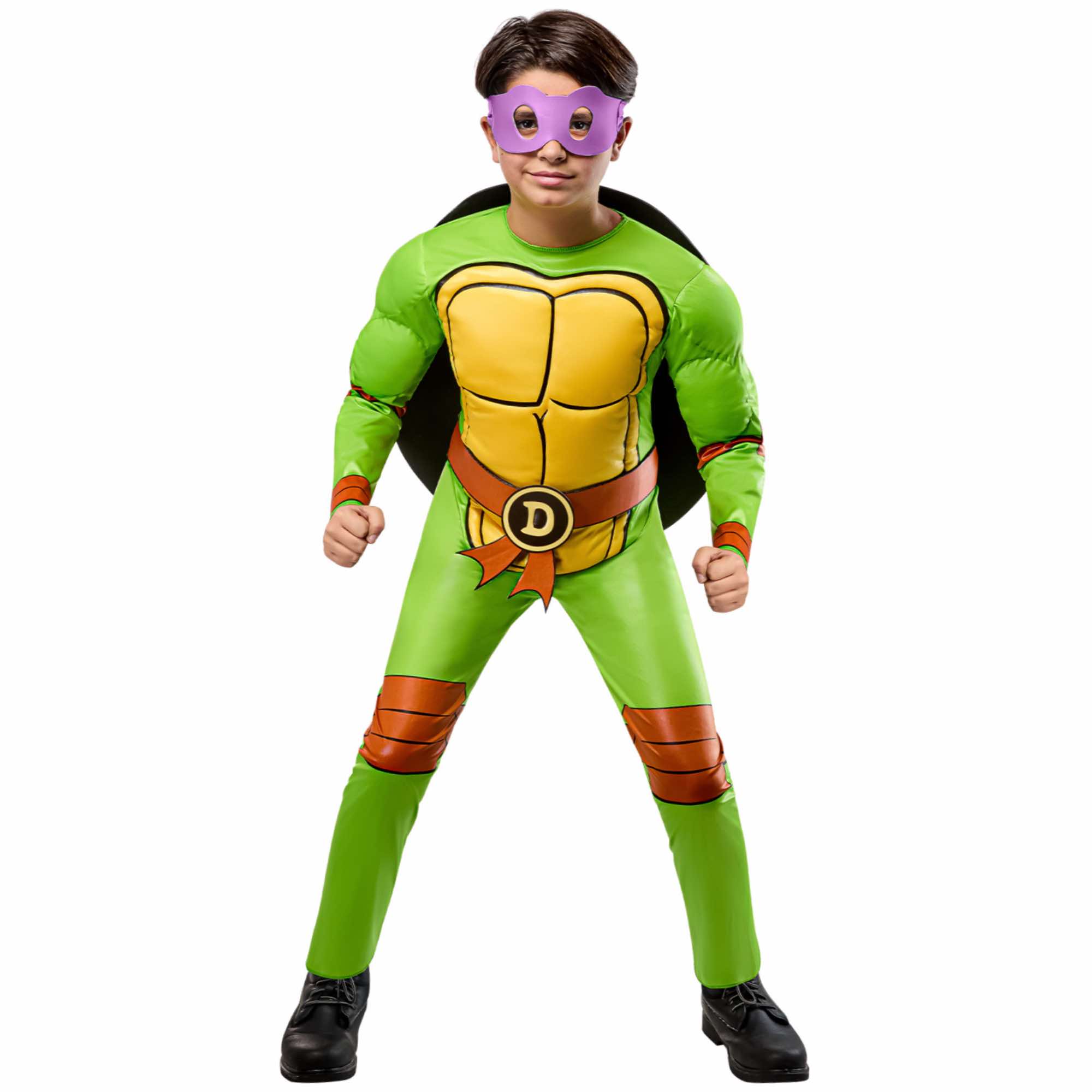 4-in-1 TMNT Ninja Turtles Leonardo Raphael Michelangelo Jungen Kostüm - Bild 8 von 12