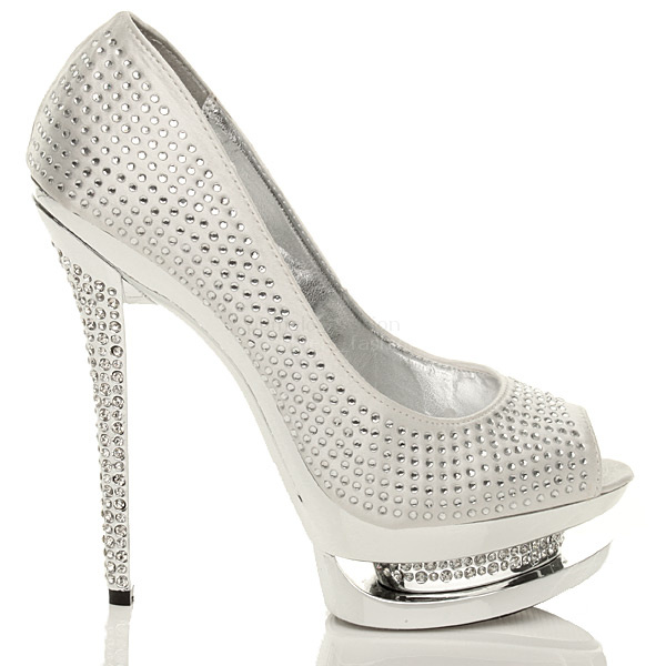 Gorgeous Spring Beautiful Bridal Shoes Ivory Pearl 14cm High Heel Platform Wedding Party Shoes 