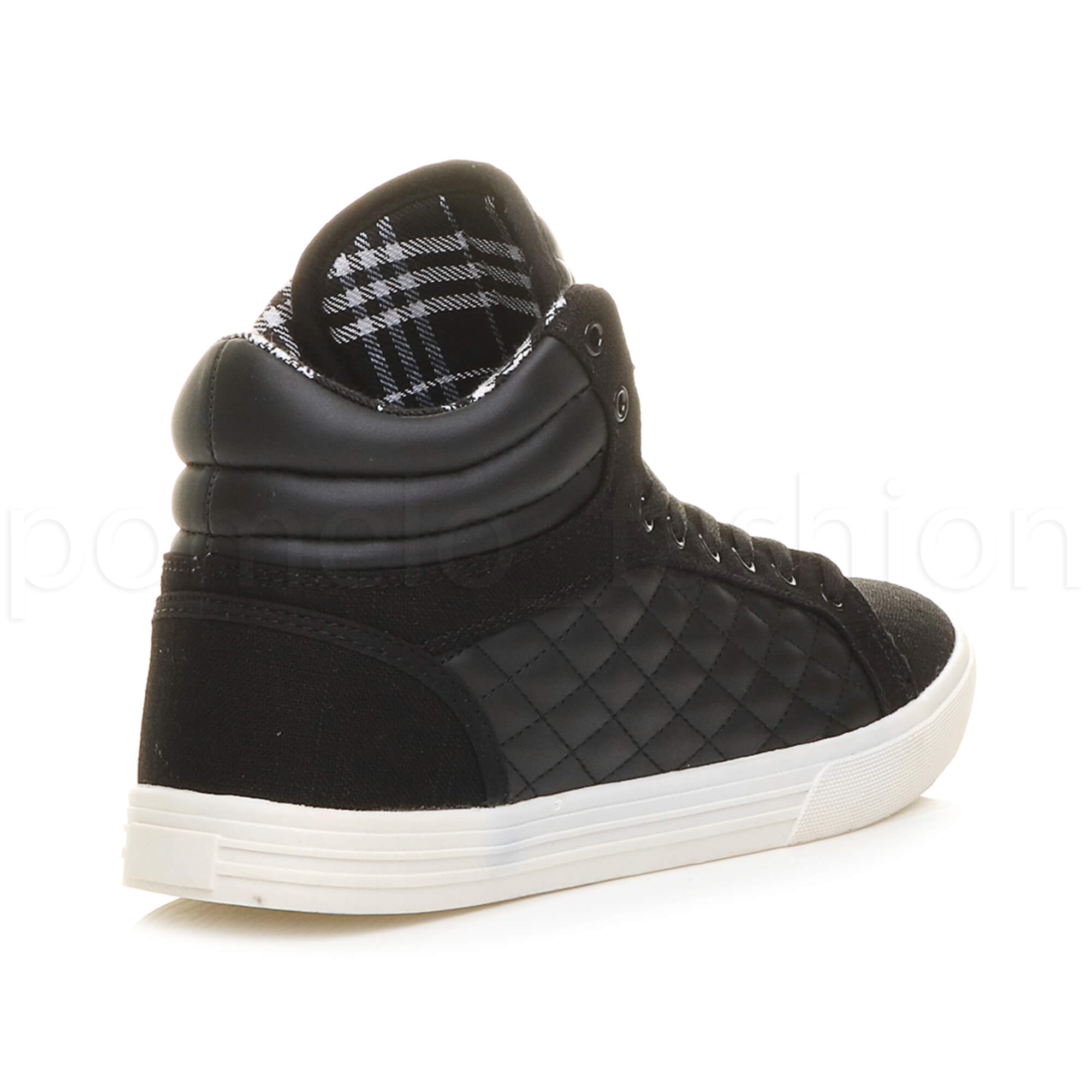 Homme Matelassé plates lacets hi high top bottes formateur Taille Cheville Baskets Taille formateur 02439b Homme Matelassé plates lacets hi high top bottes formateur Taille Cheville Baskets Taille formateur 02439b
