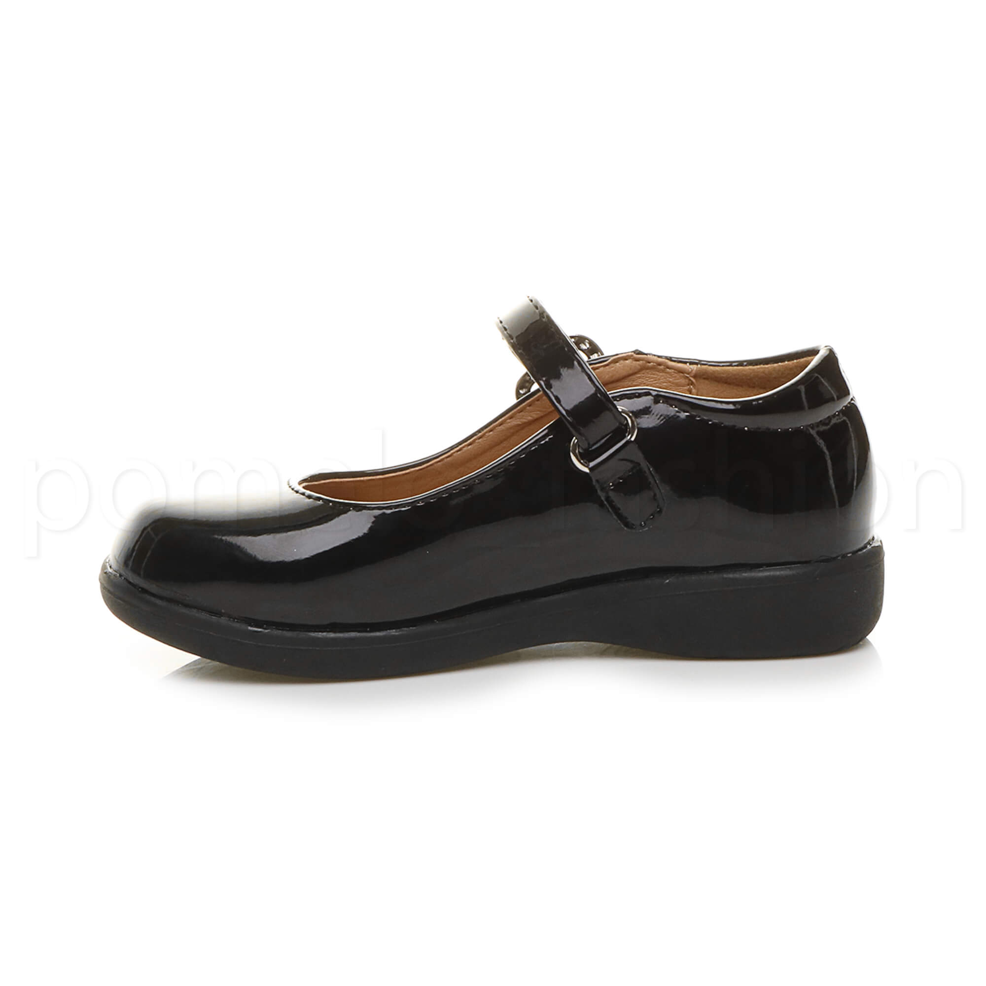 Girls Kids New Childrens Formal Smart Casual Mary Jane Back To School Shoes Size