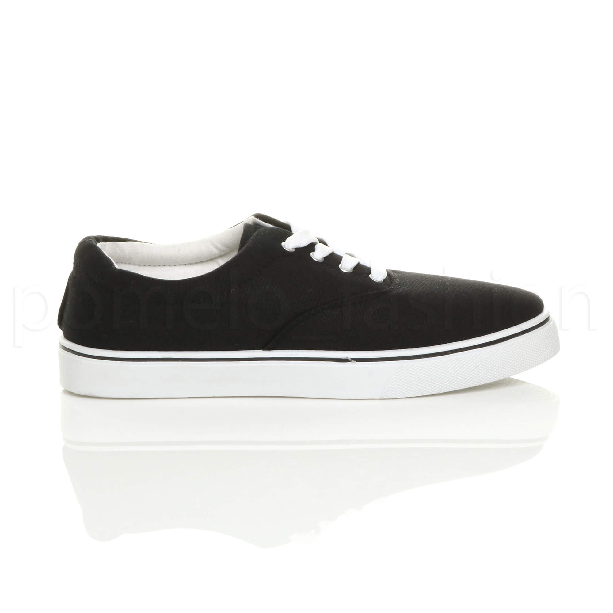 MENS FLAT CASUAL LACE UP CANVAS PLIMSOLES TRAINERS DAPS SAND SHOES PUMPS SIZE