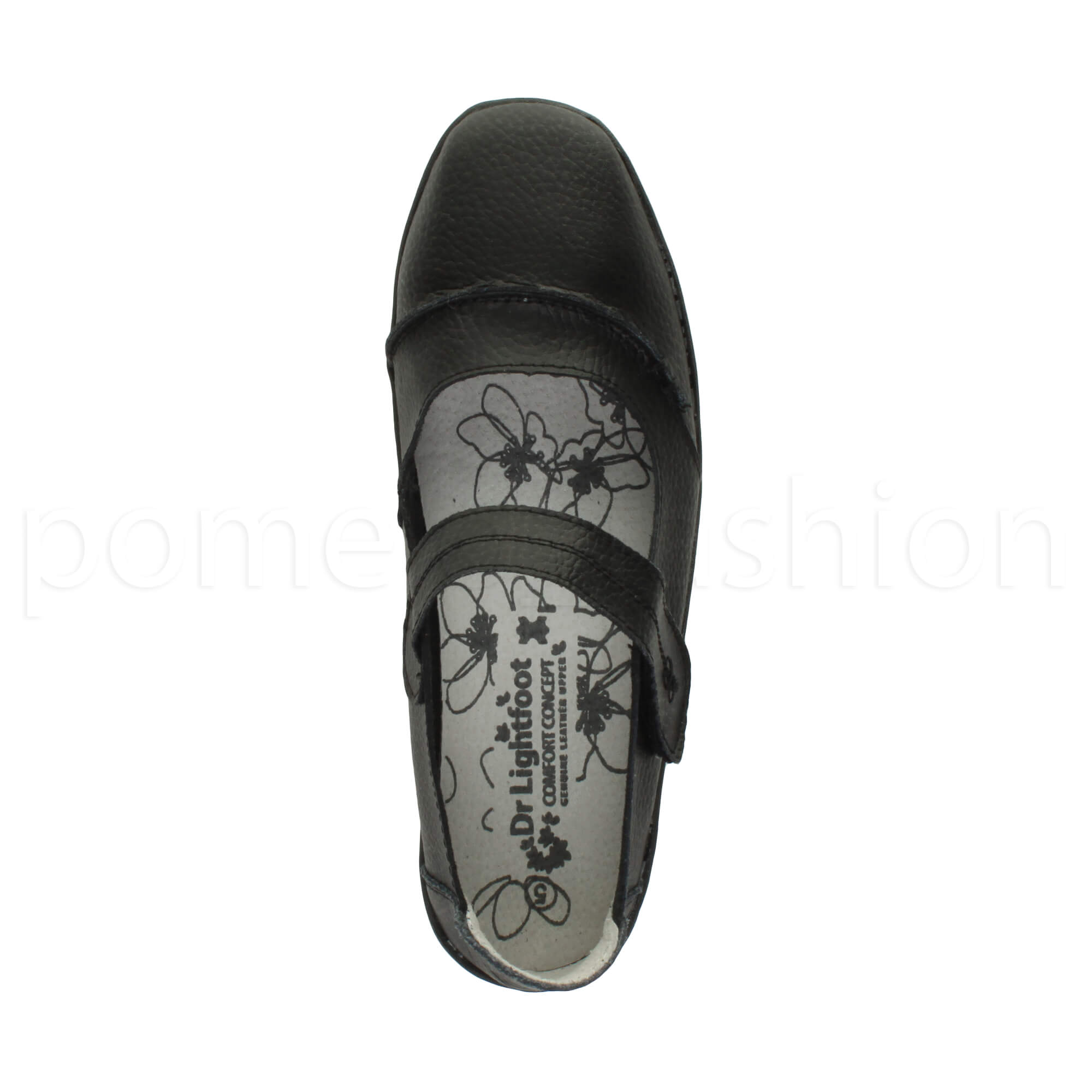 dr lightfoot ladies leather casual comfort mary jane flat shoes sandals