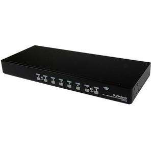 Startech 8 Port 1U Rackmount Usb Ps/2 Kvm Switch With Osd Control Up To 8 Usb Or