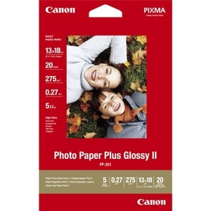 Canon Pp-201 Glossy Ii Photo Paper Plus A4 20 Sheets. Finish Type: Gloss Media W