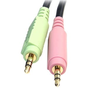 Startech 6 Ft 4-In-1 Usb Displayport Kvm Switch Cable Connect High Resolution Di