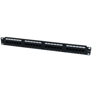 Startech 24 Port 1U Rackmount Cat 6 110 Patch Panel 24 X Rj-45 24 X Rj-11 1U Hig