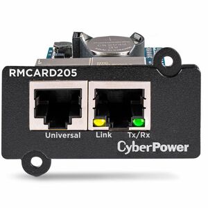 Cyberpower RMCARD205. Product Type: Network Management Card Product Colour: Blac