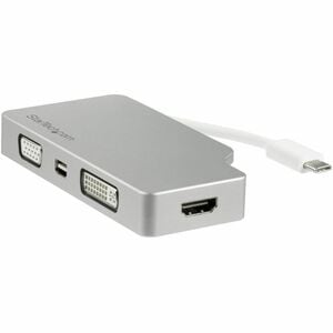 Startech Usb C Multiport Video Adapter 4K/1080P Usb Type C To Hdmi Vga Dvi Or Mi