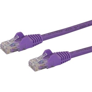 Startech 7M Cat6 Ethernet Cable Purple Snagless Gigabit 100W Poe Utp 650Mhz Cate