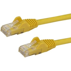 Startech 5M Cat6 Ethernet Cable Yellow Snagless Gigabit 100W Poe Utp 650Mhz Cate