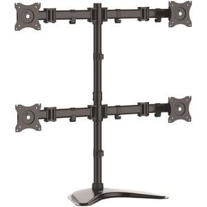 Startech Quad Monitor Stand Crossbar Steel Monitors Up To 27