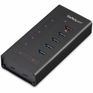 Startech 7 Port Usb C Hub 2X Usb-C & 5X Usb-A Mountable Metal Usb 3.0 Type-C Hub